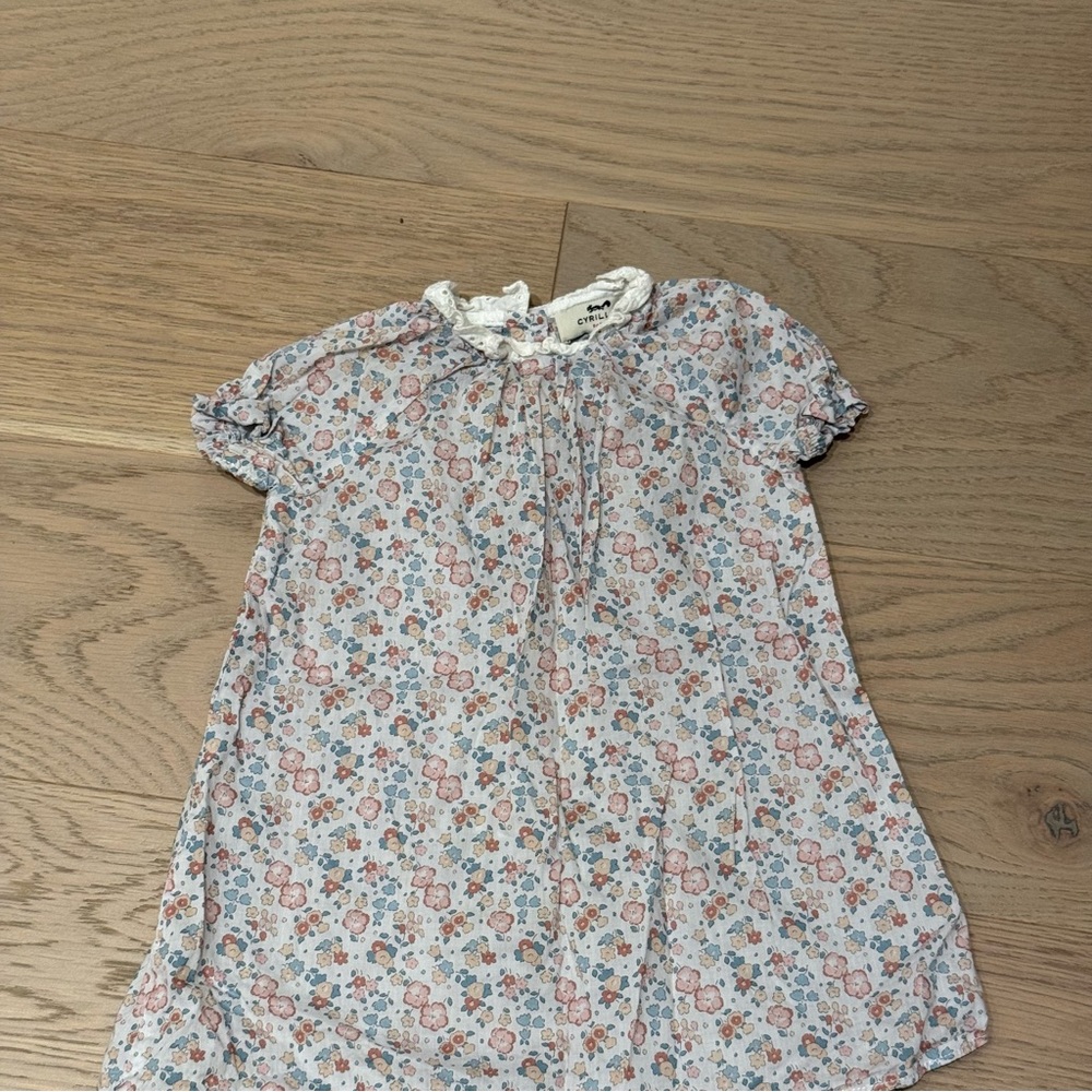 Cyrillus Paris Floral Dress Size 18 months